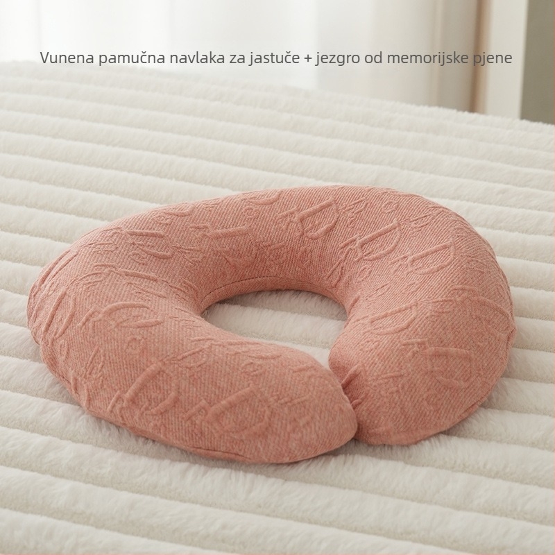 U-oblik jastuk za vrat i lice s pjenom memorijske pjene, Beiyayan, moderan minimalistički stil
