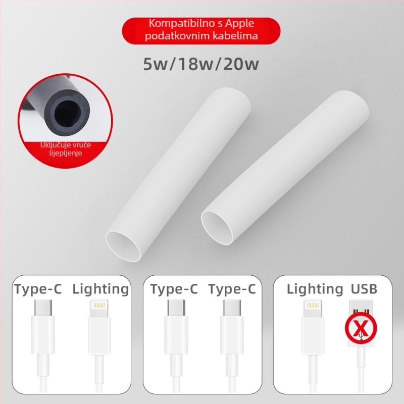 Zaštitna omotnica za kabel za podatke – Marka Jts/Jutai; Model Data cable protective cover; Vrsta uvijanja: zaštitni kabel; Stil uvijanja: minimalistički; Materijal: cijev