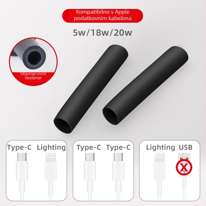 Zaštitna omotnica za kabel za podatke – Marka Jts/Jutai; Model Data cable protective cover; Vrsta uvijanja: zaštitni kabel; Stil uvijanja: minimalistički; Materijal: cijev