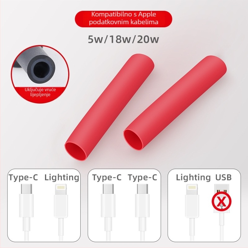 Zaštitna omotnica za kabel za podatke – Marka Jts/Jutai; Model Data cable protective cover; Vrsta uvijanja: zaštitni kabel; Stil uvijanja: minimalistički; Materijal: cijev
