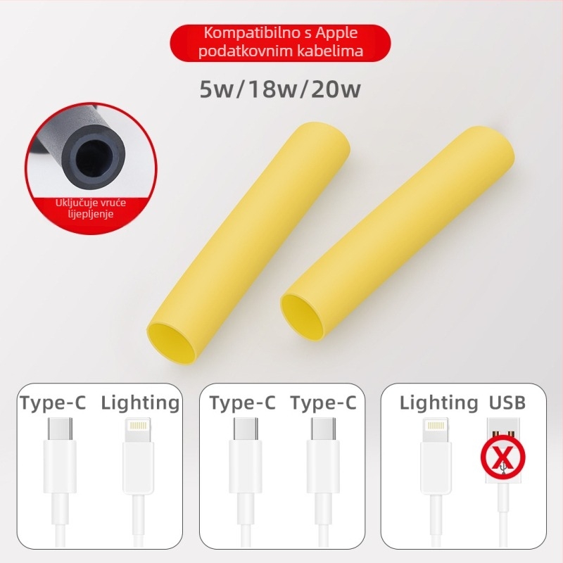 Zaštitna omotnica za kabel za podatke – Marka Jts/Jutai; Model Data cable protective cover; Vrsta uvijanja: zaštitni kabel; Stil uvijanja: minimalistički; Materijal: cijev