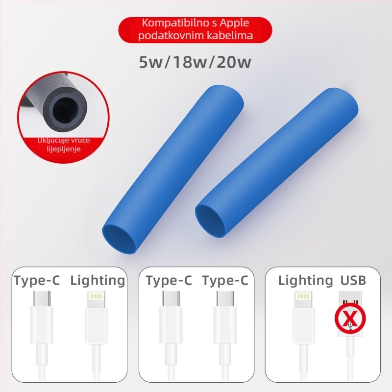 Zaštitna omotnica za kabel za podatke – Marka Jts/Jutai; Model Data cable protective cover; Vrsta uvijanja: zaštitni kabel; Stil uvijanja: minimalistički; Materijal: cijev