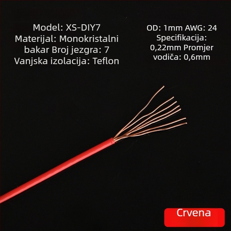 Xangsane XS-DIY07 Trumpet line — monokristalni bakar, jezgro: gol bakreni vodič, bakreni vodič