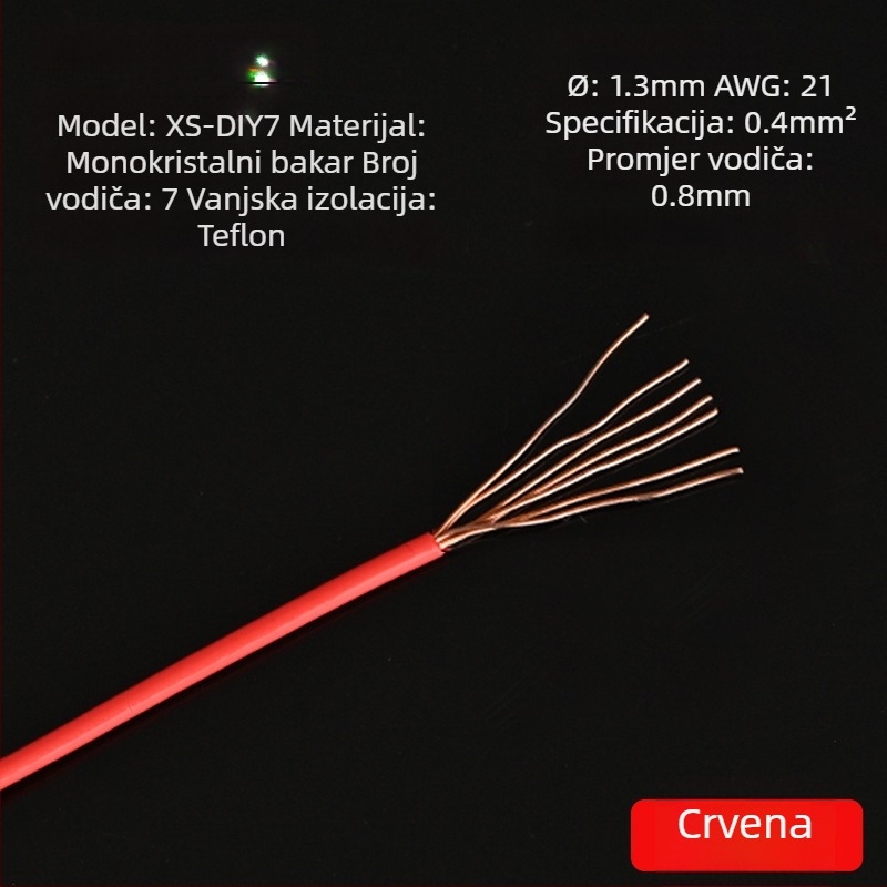 Xangsane XS-DIY07 Trumpet line — monokristalni bakar, jezgro: gol bakreni vodič, bakreni vodič