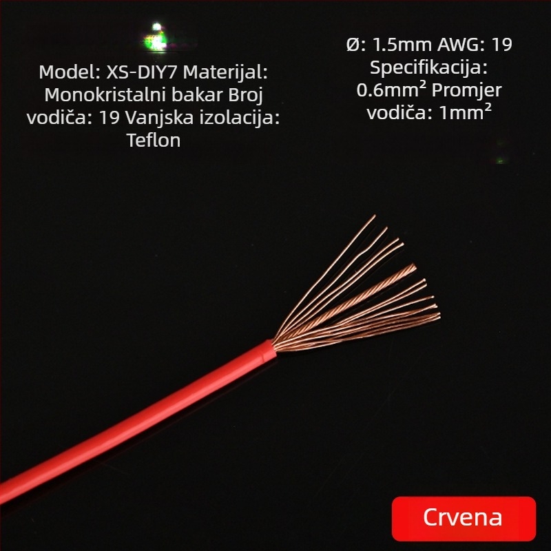 Xangsane XS-DIY07 Trumpet line — monokristalni bakar, jezgro: gol bakreni vodič, bakreni vodič
