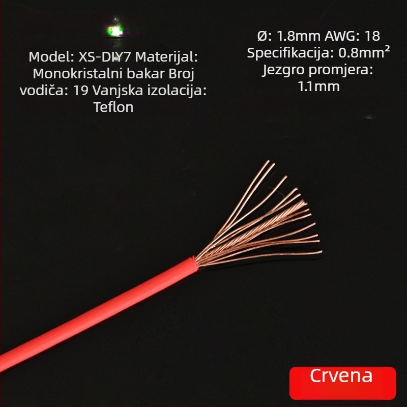 Xangsane XS-DIY07 Trumpet line — monokristalni bakar, jezgro: gol bakreni vodič, bakreni vodič