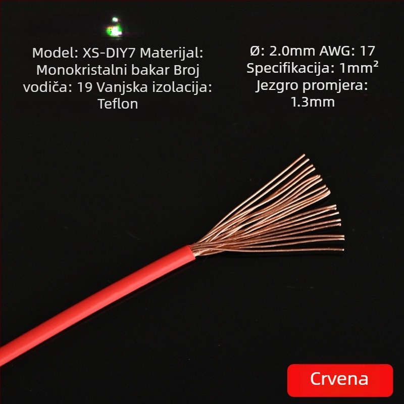 Xangsane XS-DIY07 Trumpet line — monokristalni bakar, jezgro: gol bakreni vodič, bakreni vodič