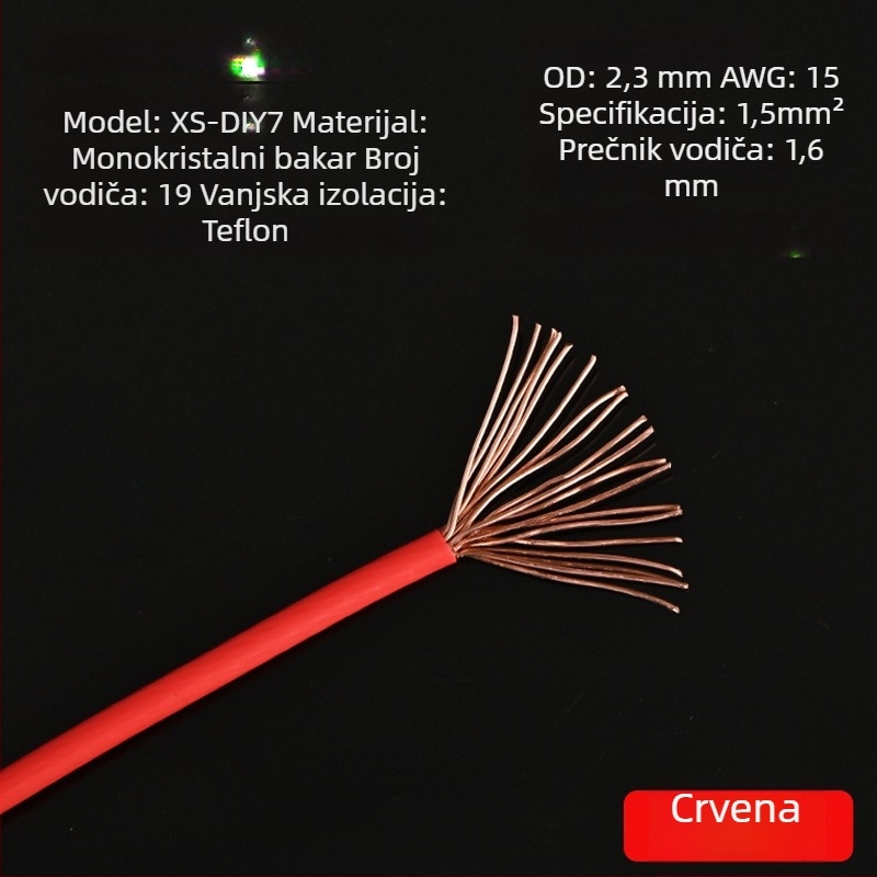 Xangsane XS-DIY07 Trumpet line — monokristalni bakar, jezgro: gol bakreni vodič, bakreni vodič