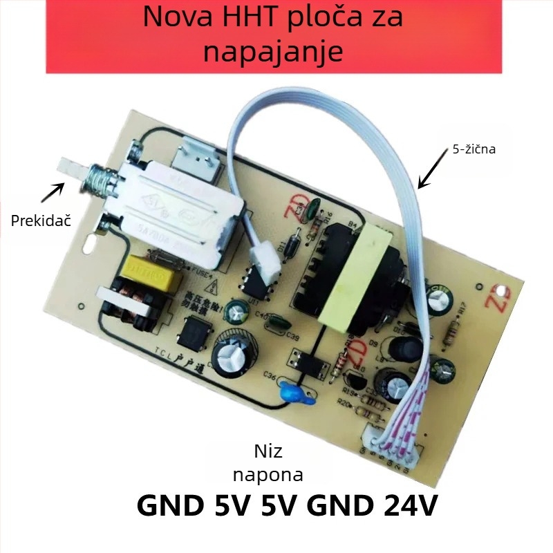 Napajanje ploča za TV set-top box - utor za karticu treće generacije, univerzalna prijemna ploča - Marka SKQ