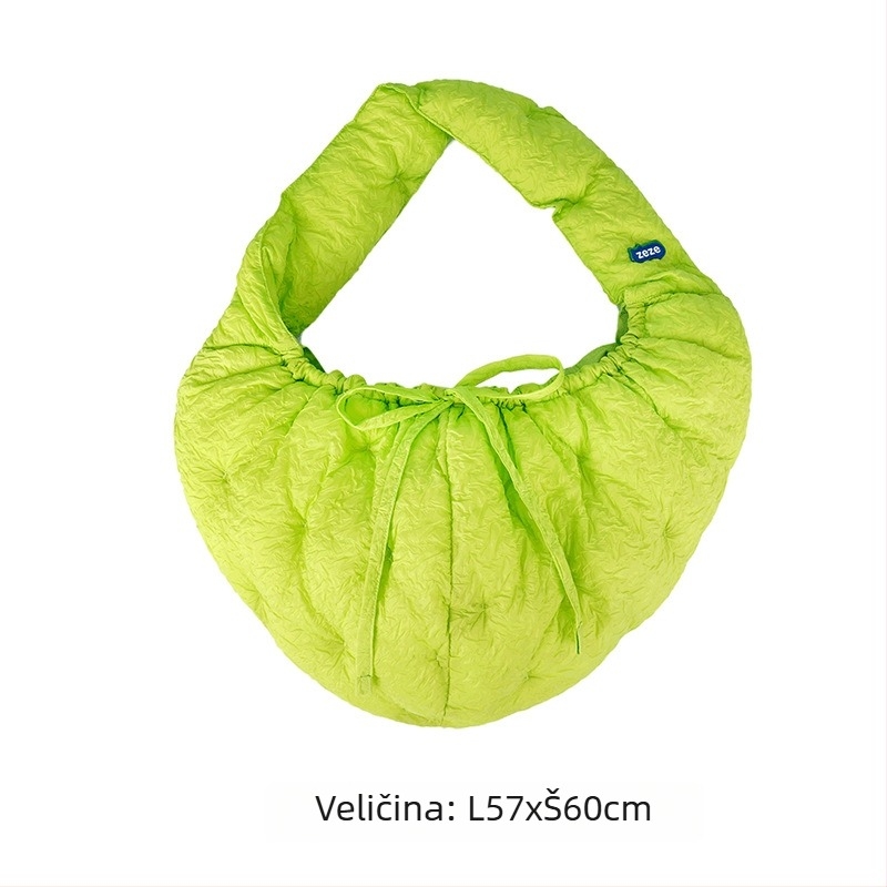 ZEZE Torba za kućne ljubimce preko ramena – mekani materijal, jednobojni uzorak, kapacitet 15000