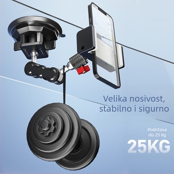 TENGDAFEI nosač automobila za telefon i stalk za prijenos uživo (univerzalno, legura, model T16)