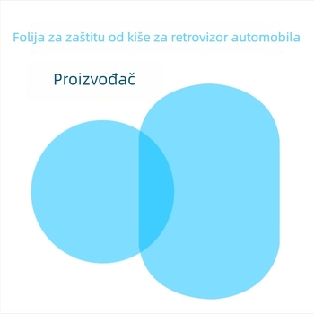 Folie kišu za stražnji retrovizor i bočne prozore automobila, vodootporna, antifog, univerzalni fit