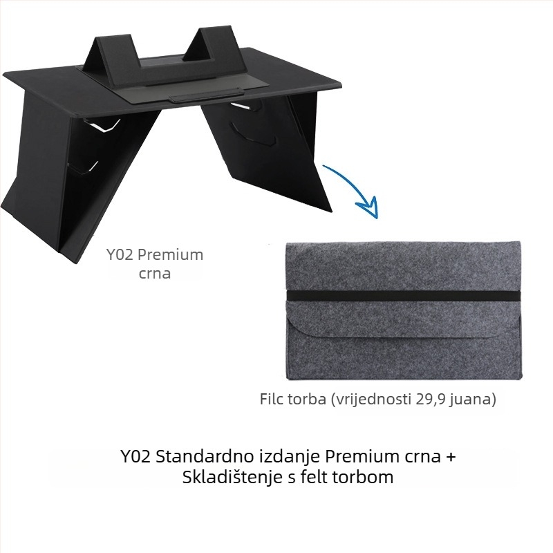 HZJOYUE nosač za laptop, modeli Y01–Y04, sklopivi, 1000 g
