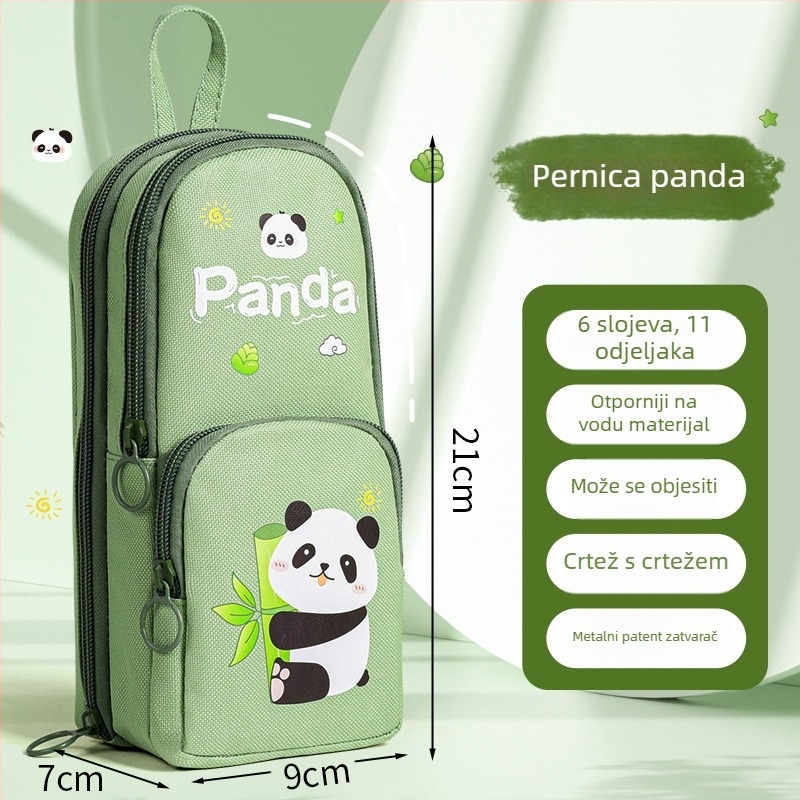 Kapibala pernica, velika kapaciteta, otporna na mrlje od Oxford materijala, za učenike osnovne škole, prilagodljiva