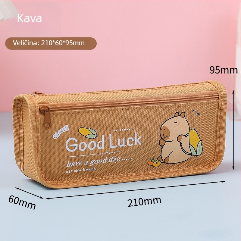 Kapibala pernica, velika kapaciteta, otporna na mrlje od Oxford materijala, za učenike osnovne škole, prilagodljiva