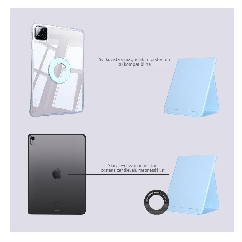 Držač za tablet, sklopivi univerzalni nosač, 50 g, OEM obrada, lansiranje 2025