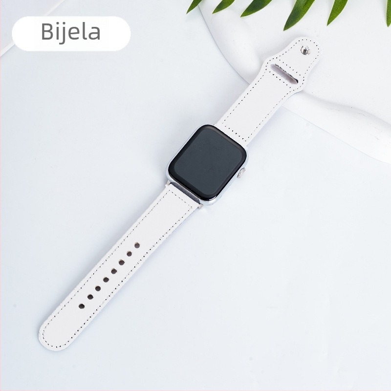 Remen od prave kože za Apple Watch i Huawei Watch, retro poslovni stil, koža prvog sloja, kopča s klikom
