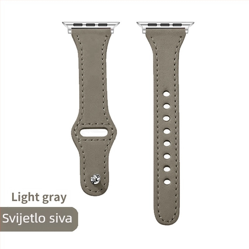 Remen od prave kože za Apple Watch i Huawei Watch, retro poslovni stil, koža prvog sloja, kopča s klikom