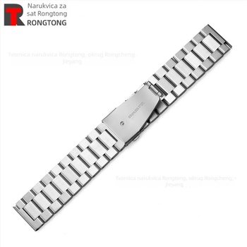 Metalni kaiš za Apple Watch s preklopnom kopčom (Materijal: Metal; Kompatibilnost: Opći modeli Apple Watch; Težina: 90 g; Predstavljen: 2021)