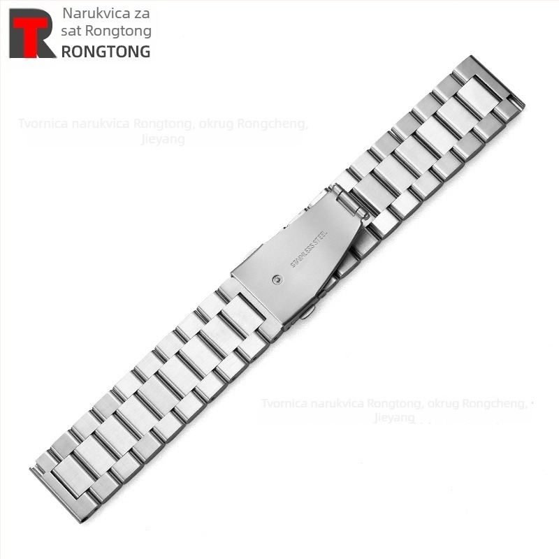 Metalni kaiš za Apple Watch s preklopnom kopčom (Materijal: Metal; Kompatibilnost: Opći modeli Apple Watch; Težina: 90 g; Predstavljen: 2021)