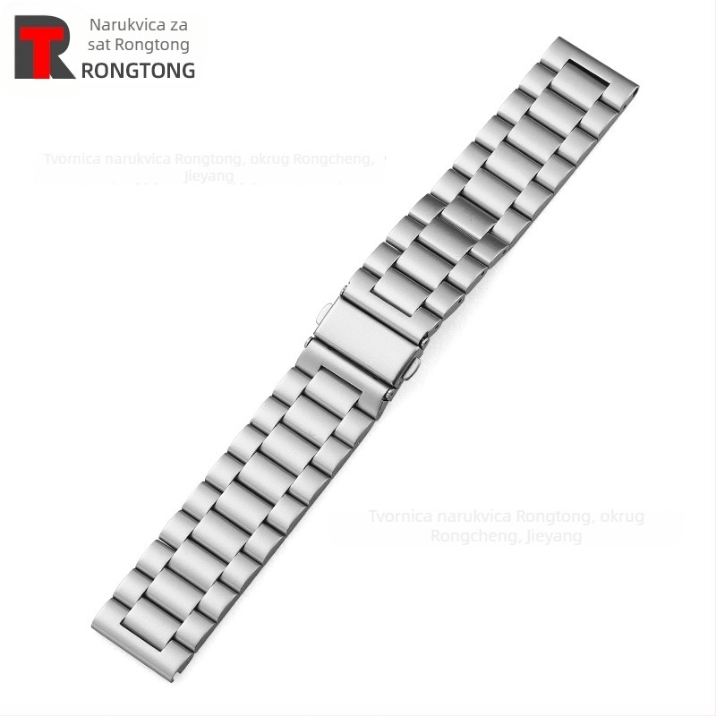 Metalni kaiš za Apple Watch s preklopnom kopčom (Materijal: Metal; Kompatibilnost: Opći modeli Apple Watch; Težina: 90 g; Predstavljen: 2021)