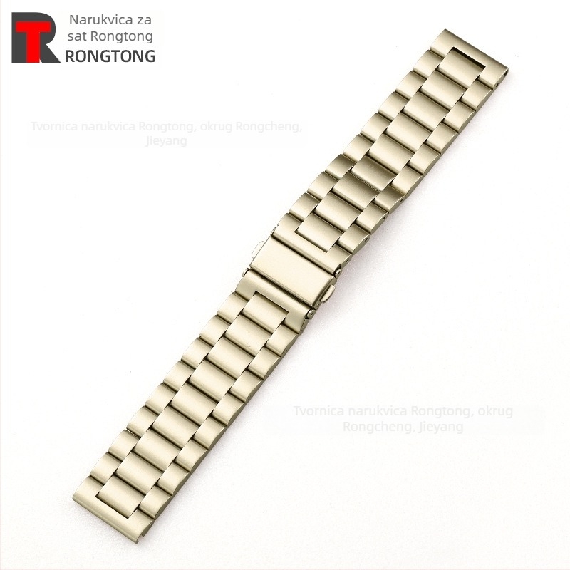 Metalni kaiš za Apple Watch s preklopnom kopčom (Materijal: Metal; Kompatibilnost: Opći modeli Apple Watch; Težina: 90 g; Predstavljen: 2021)