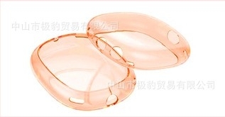 AirPods Max zaštitni kućište od TPU — prijenosna mekana ovojnica s ugraviranom površinom, kompatibilno s AirPods Max