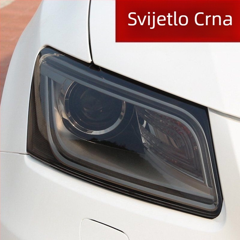 Zaštitna folija za prednja i stražnja svjetla automobila, promjena boje, sjajni prozirni završetak, PVC, Rabbit hard
