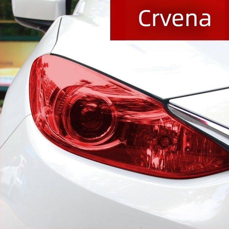 Zaštitna folija za prednja i stražnja svjetla automobila, promjena boje, sjajni prozirni završetak, PVC, Rabbit hard