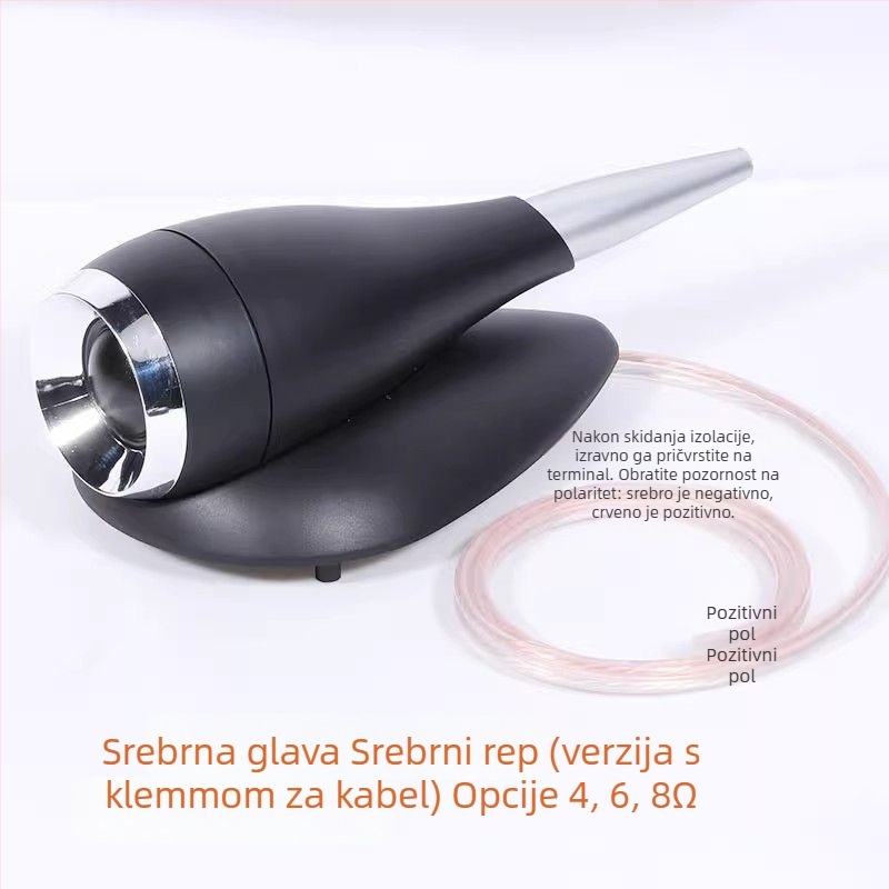 Vanjski visokotonac s dijafragmom od svile, unutarnji magnetski krug, 25-jezgreni svilenog filma, Hi‑Fi