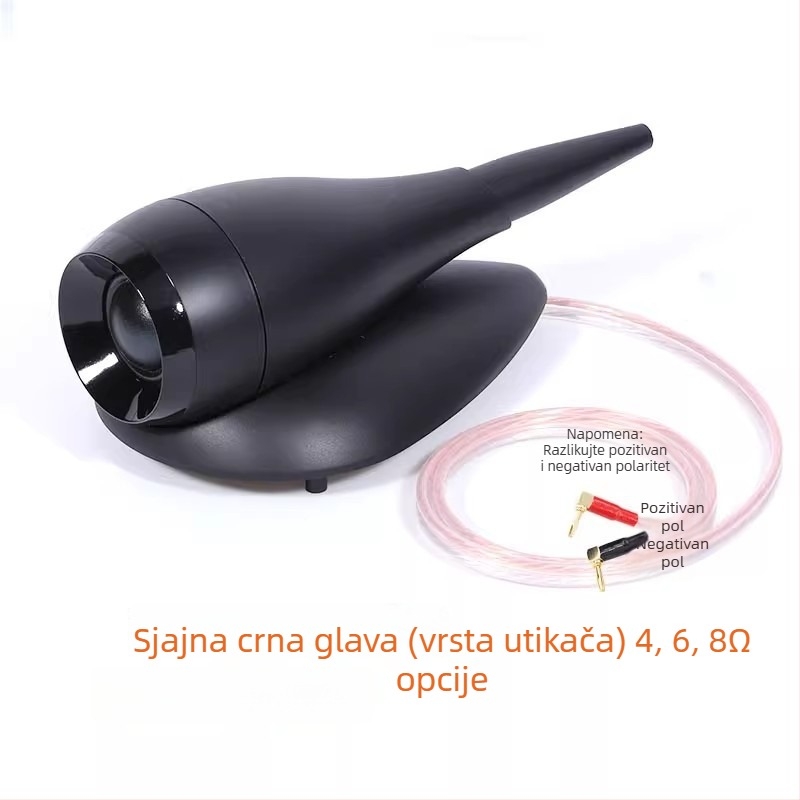 Vanjski visokotonac s dijafragmom od svile, unutarnji magnetski krug, 25-jezgreni svilenog filma, Hi‑Fi