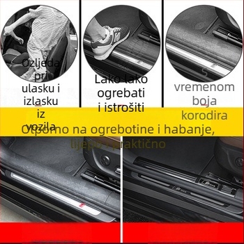 Zaštitna pločica za pragove od nehrđajućeg čelika ADMKT-01 za Audi