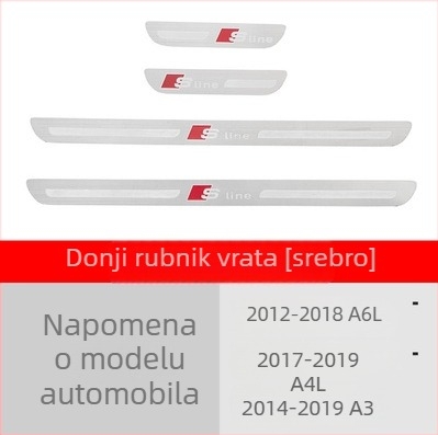 Zaštitna pločica za pragove od nehrđajućeg čelika ADMKT-01 za Audi