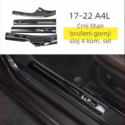 Zaštitna pločica za pragove od nehrđajućeg čelika ADMKT-01 za Audi