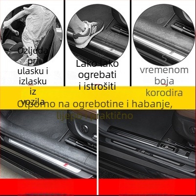 Zaštitna pločica za pragove od nehrđajućeg čelika ADMKT-01 za Audi