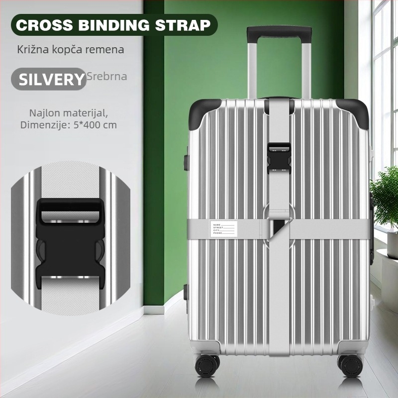 Najlonski remen za prtljagu — protiv krađe, otporan na potres, smanjenje opterećenja, dodaci za prtljagu