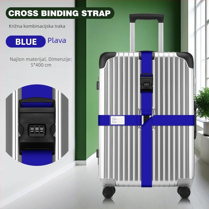 Najlonski remen za prtljagu — protiv krađe, otporan na potres, smanjenje opterećenja, dodaci za prtljagu