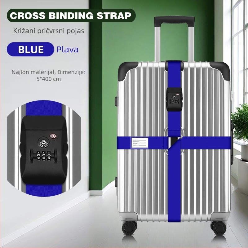 Najlonski remen za prtljagu — protiv krađe, otporan na potres, smanjenje opterećenja, dodaci za prtljagu