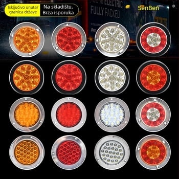 CIMC LED stražnje svjetlo, 12–24V, 6000K, univerzalna kompatibilnost s kamionima i kombijima