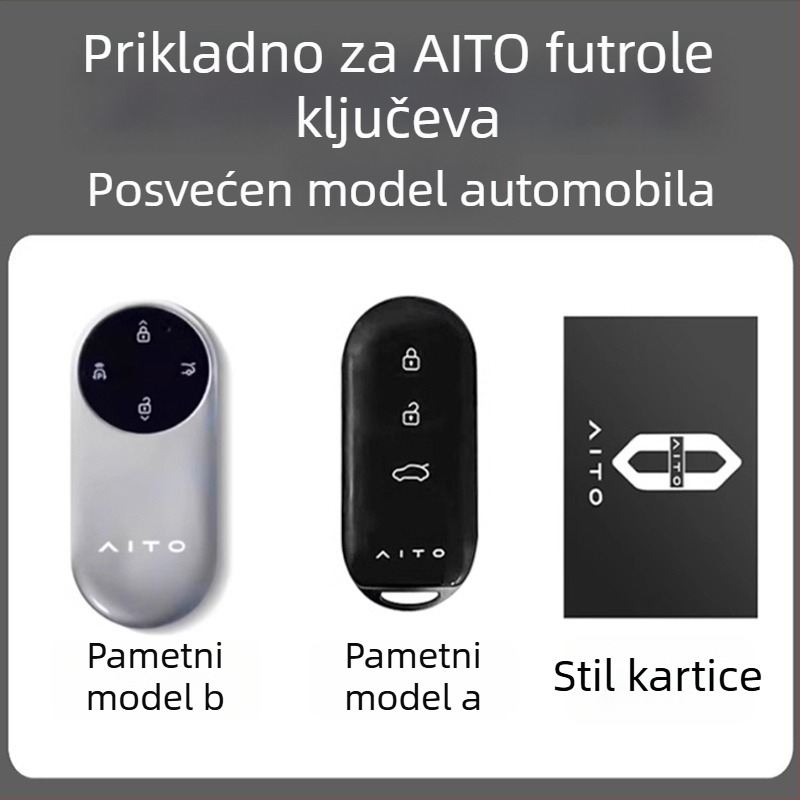 Kućište za ključ automobila Huawei M9, M7, M5 Ultra i M8 – cink legura, vrhunska kvaliteta