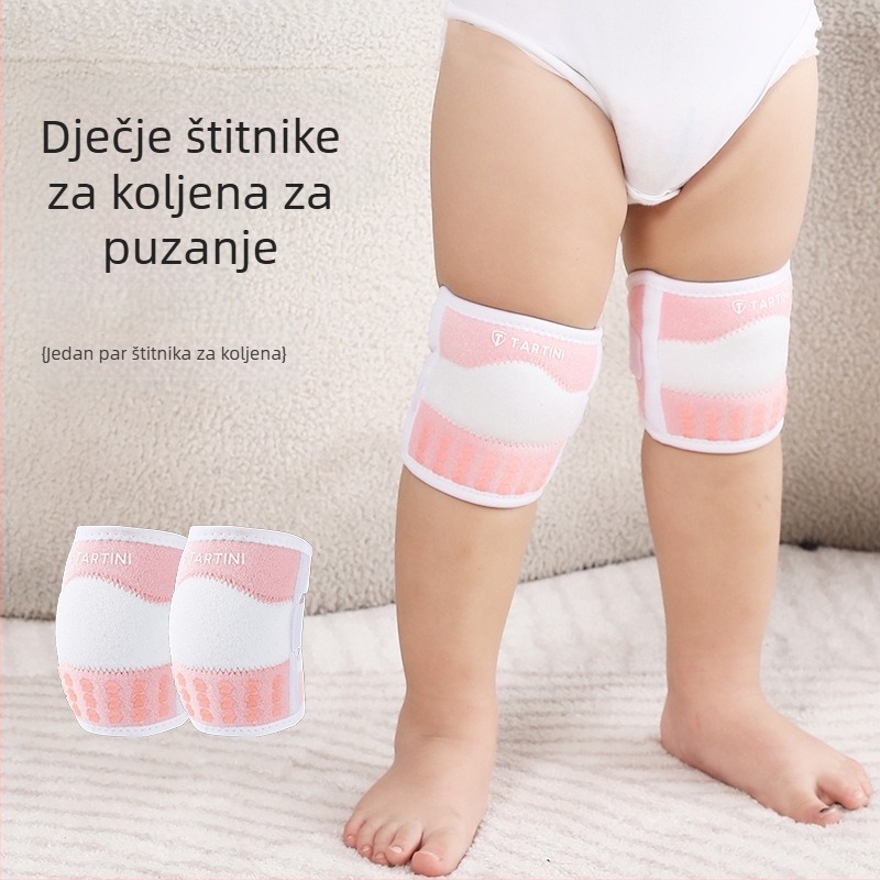 Bebe štitnici za koljena, štitnici za laktove i dlanove, prozračni, protuklizni, prilagodljivi