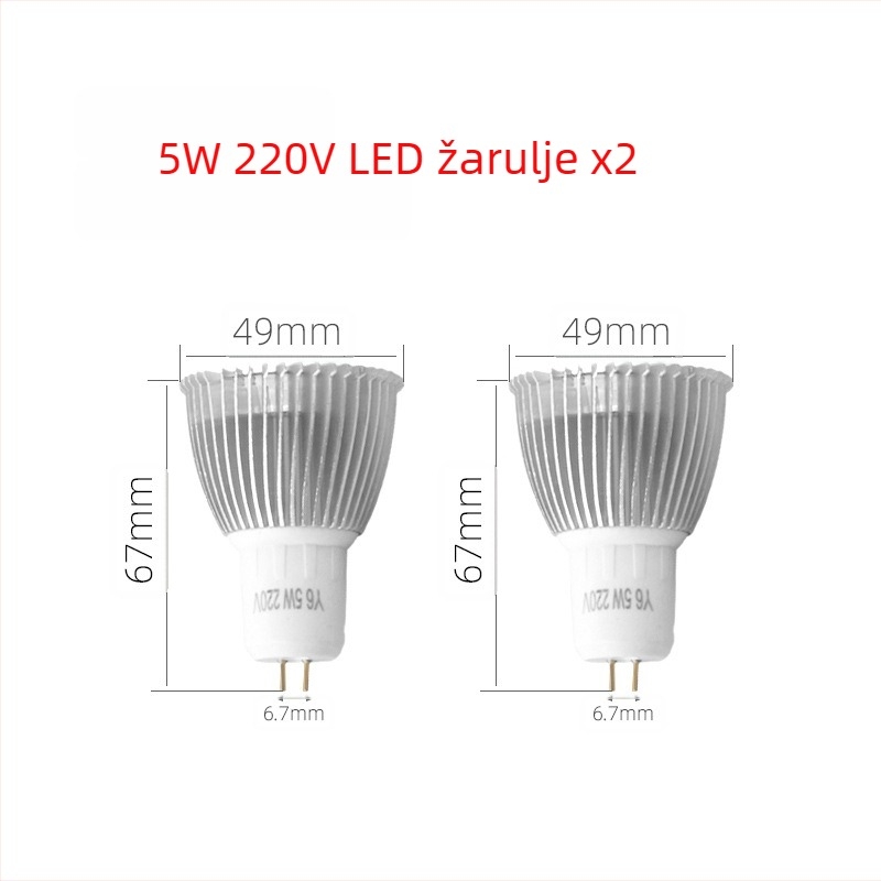 Lampa za strojeve – LED, magnetsko pričvršćivanje, dvostruka napetost 24V/220V (Brand: Nine; Authorized private brands: Yes; Type: Lamps)