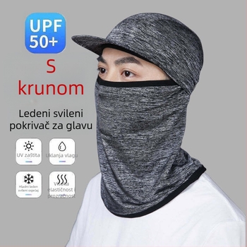 Vanjski šal za zaštitu od sunca od prozračnog najlona, unisex odrasla osoba, stil Movement, prilagođeni logotip
