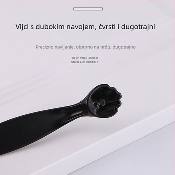 Ručka za vrata ormarića, Space aluminum, moderni minimalistički stil, model 2323