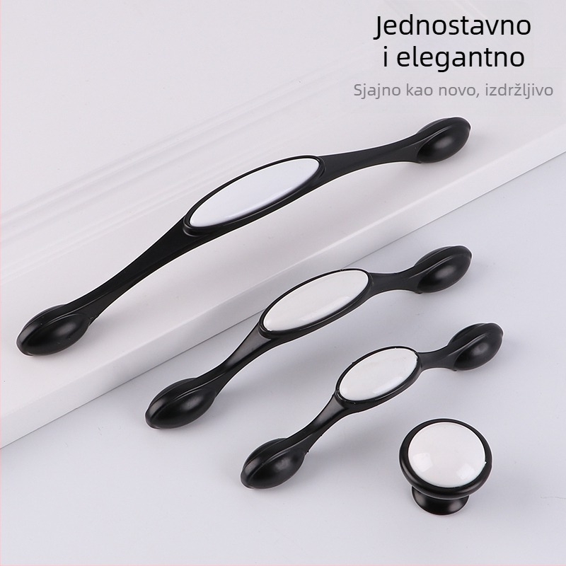 Ručka za vrata ormarića, Space aluminum, moderni minimalistički stil, model 2323