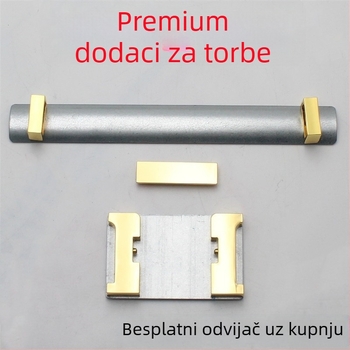Metalna kopča-klips za torbe s I- i H-oblikom i oprugom – hardver za DIY torbe