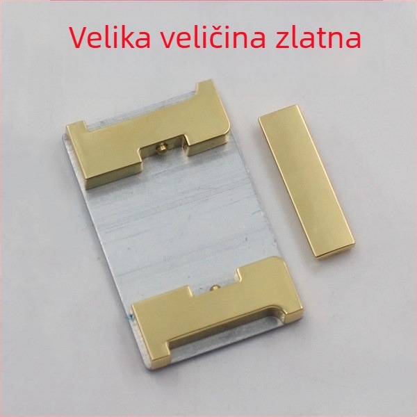 Metalna kopča-klips za torbe s I- i H-oblikom i oprugom – hardver za DIY torbe