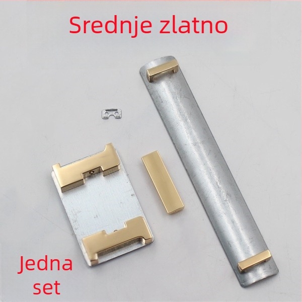 Metalna kopča-klips za torbe s I- i H-oblikom i oprugom – hardver za DIY torbe