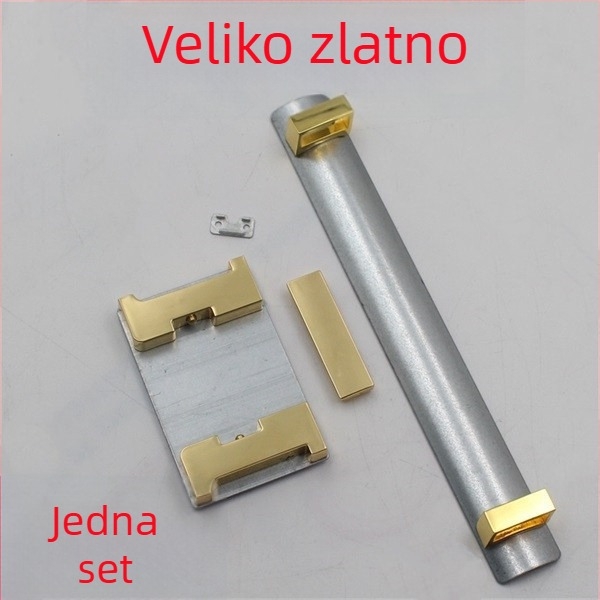 Metalna kopča-klips za torbe s I- i H-oblikom i oprugom – hardver za DIY torbe