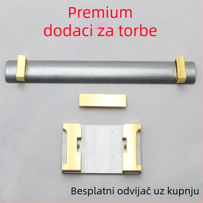 Metalna kopča-klips za torbe s I- i H-oblikom i oprugom – hardver za DIY torbe